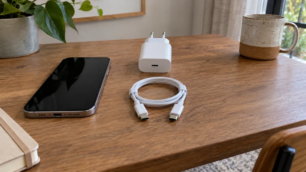 Câbles et adaptateur USB-C