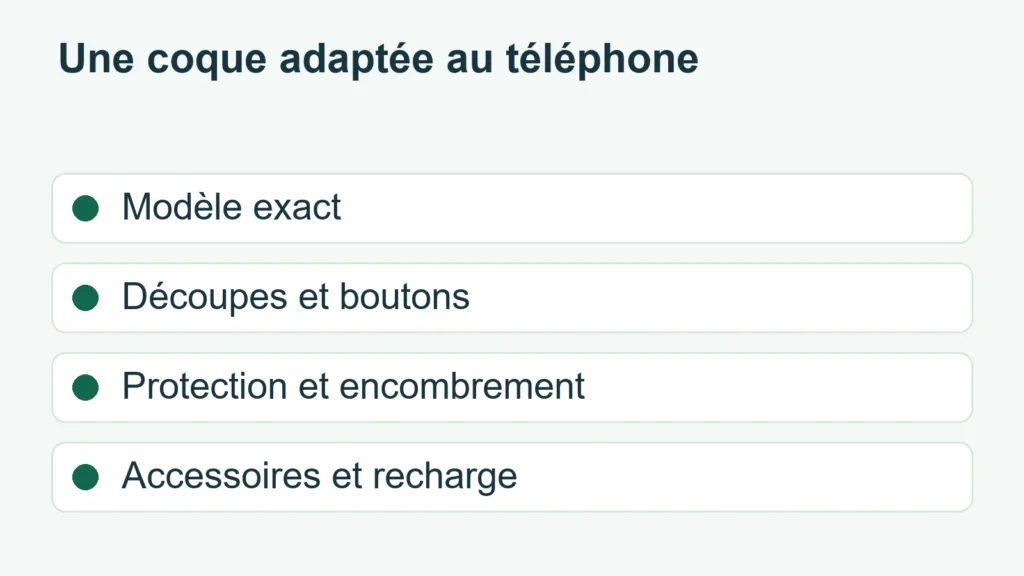 Quatre critères pour choisir